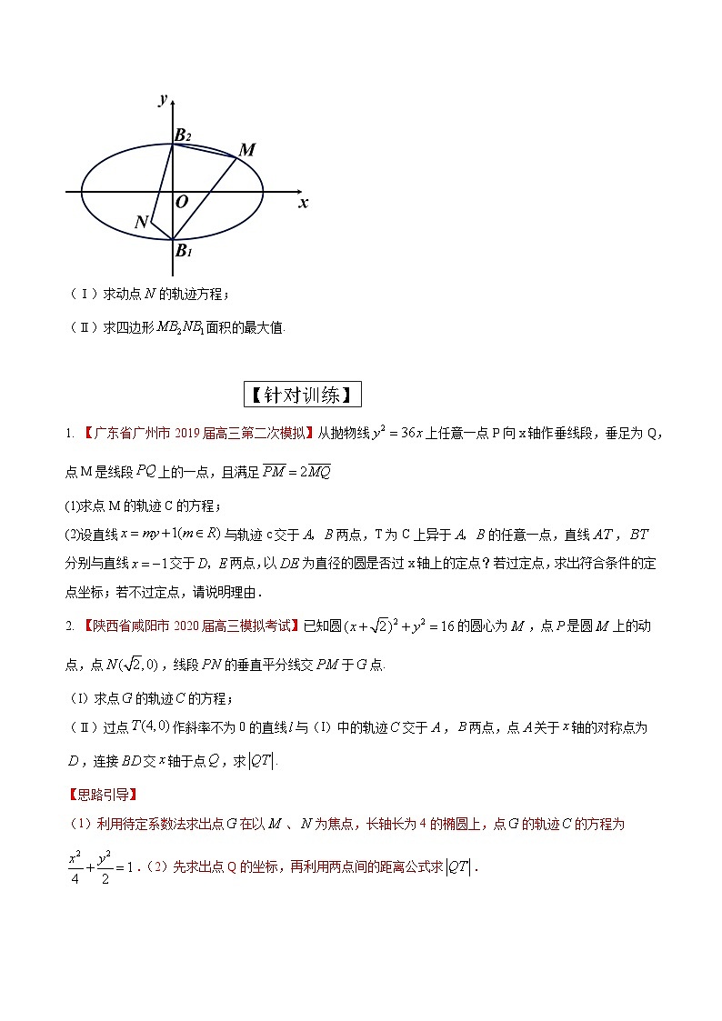 高考数学大题精做专题02求轨迹方程问题(第五篇)(原卷版+解析)第2页