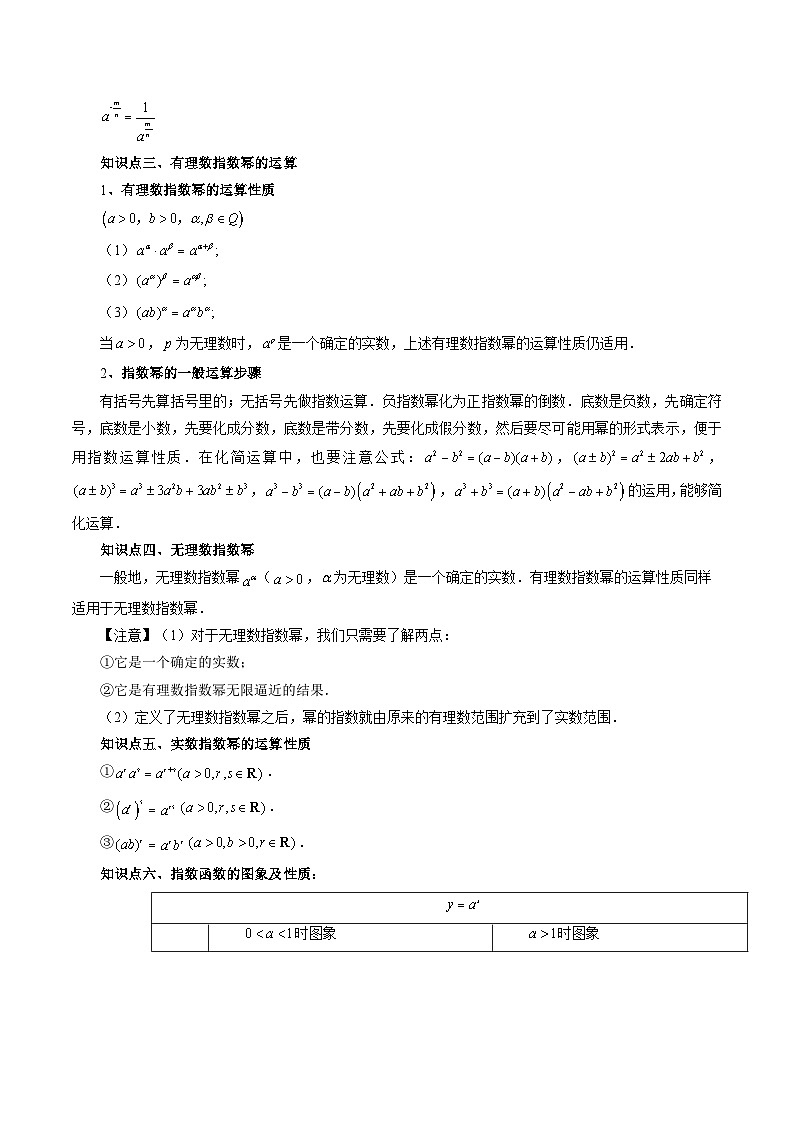 【寒假自学课】苏教版2024年高一数学寒假第04讲指数函数、对数函数、幂函数(原卷版+解析)02