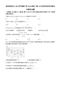 陕西省西北工业大学附属中学2024届高三第14次高考适应性训练文科数学试题