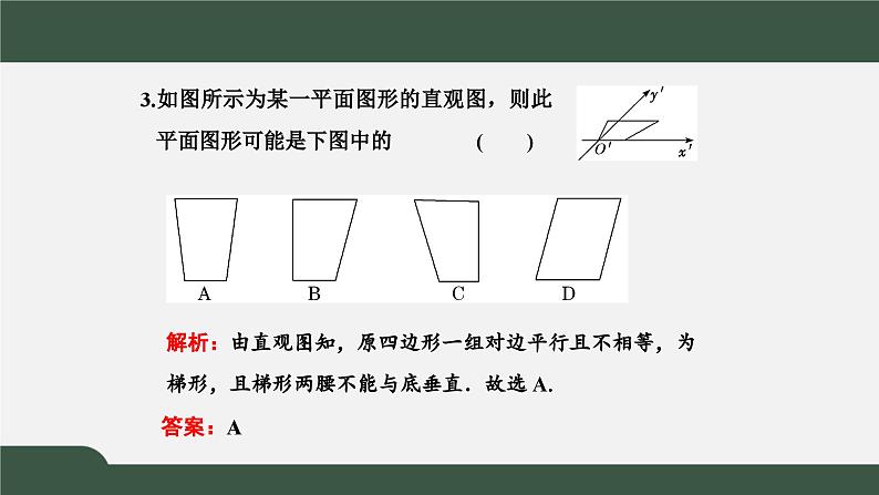 高一数学同步精品课件(人教A版2019必修第二册)8.2 立体图形的直观图(课件)第5页