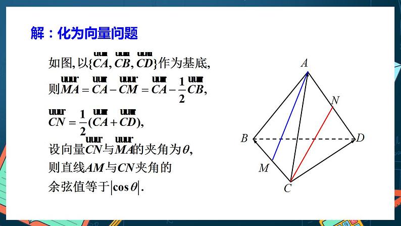 人教A版数学高二选择性必修第一册 1.4.2 用空间向量研究距离、夹角问题 第2课时 课件+教案05