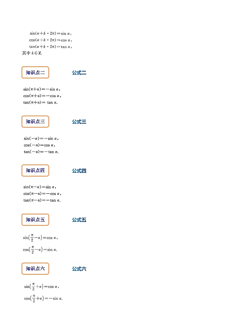 专题5.3 诱导公式【解析版】第2页