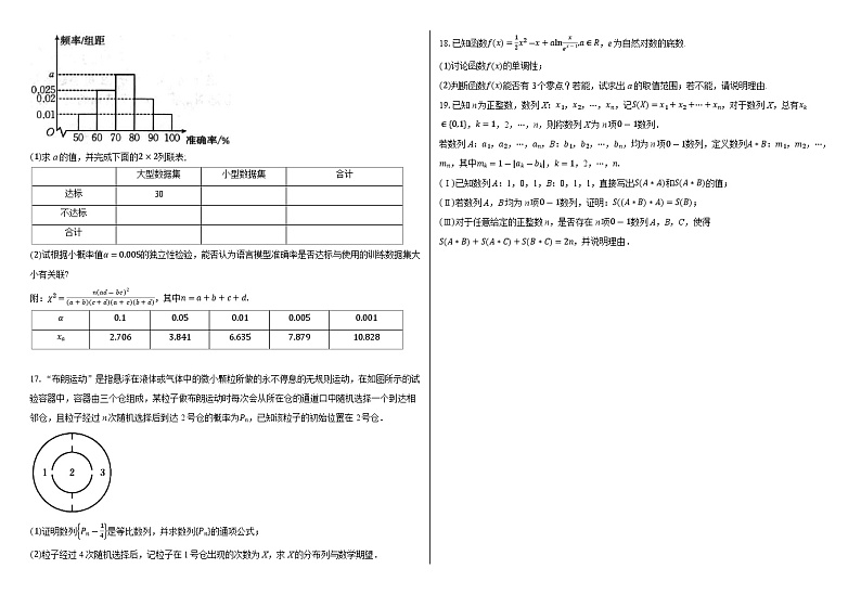 广东省东北师范大学附属中学深圳学校2023-2024学年高二下学期期末数学适应卷(2)第2页