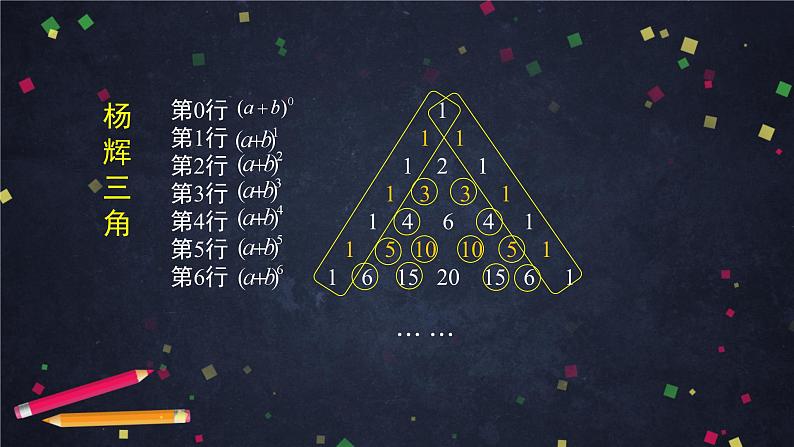 【人教B版高中数学选择性必修第二册】二项式定理与杨辉三角(2)-课件第6页