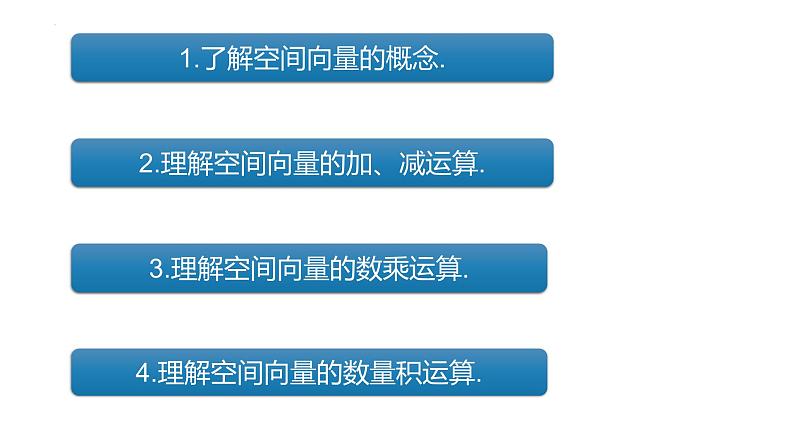 1.1.1 空间向量及其运算(同步课件)-2023-2024学年高二数学同步课堂(人教B版2019选择性必修第一册)04