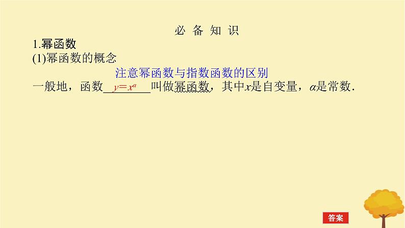 2025版高考数学全程一轮复习第二章函数第五节二次函数与幂函数课件04