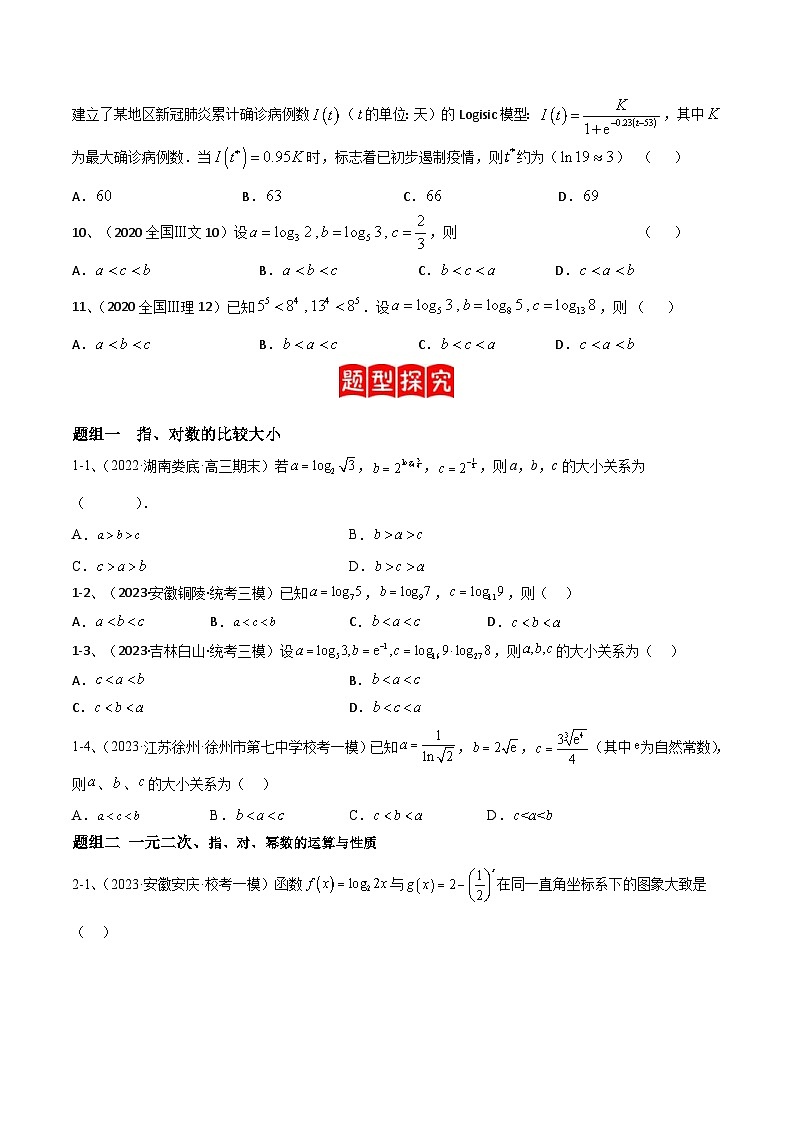 新高考数学二轮复习培优专题训练专题08 二次函数及指、对、幂数函数的问题的探究(2份打包,原卷版+解析版)02