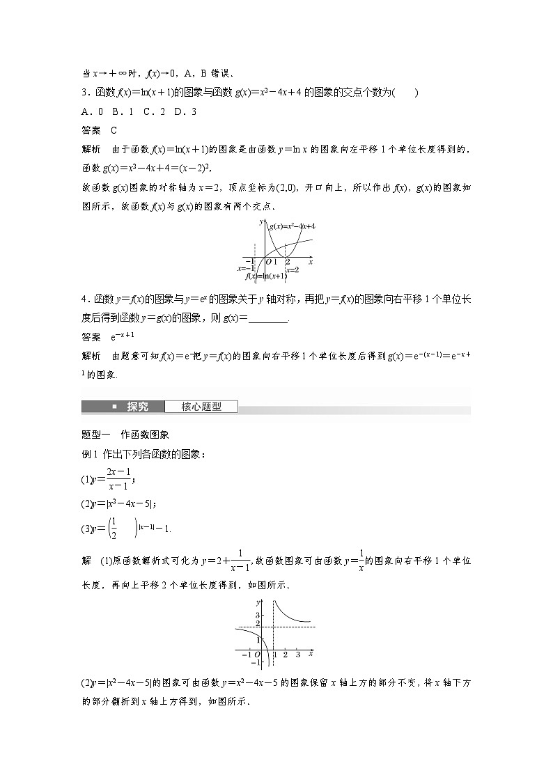第二章 §2.10 函数的图象-2025年新高考数学一轮复习(课件+讲义+练习)03
