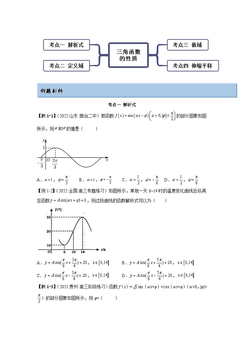 新高考数学一轮复习精讲精练3.4.2 三角函数的性质(2)(基础版)(2份打包,原卷版+解析版)02