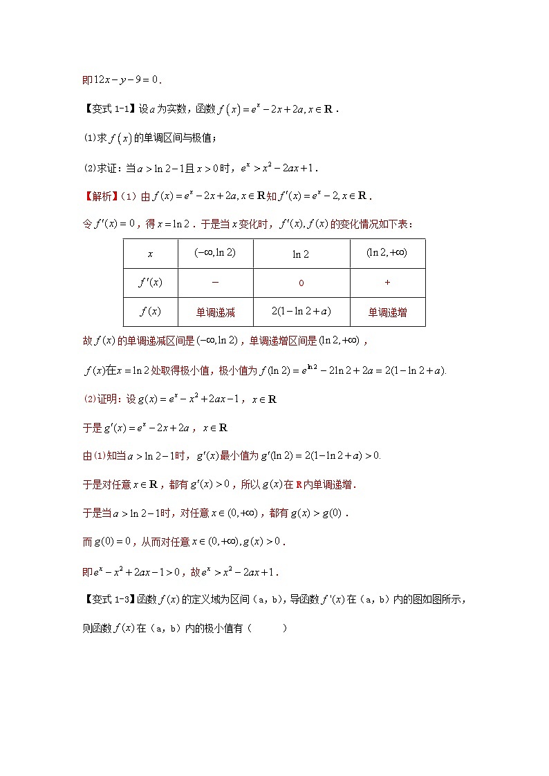 新高考数学一轮复习考点精讲练+易错题型第19讲 利用导数研究函数的极值和最值(2份打包,原卷版+解析版)03