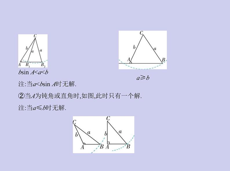新高考数学二轮复习课件 专题五 5.4 解三角形(含解析)第4页