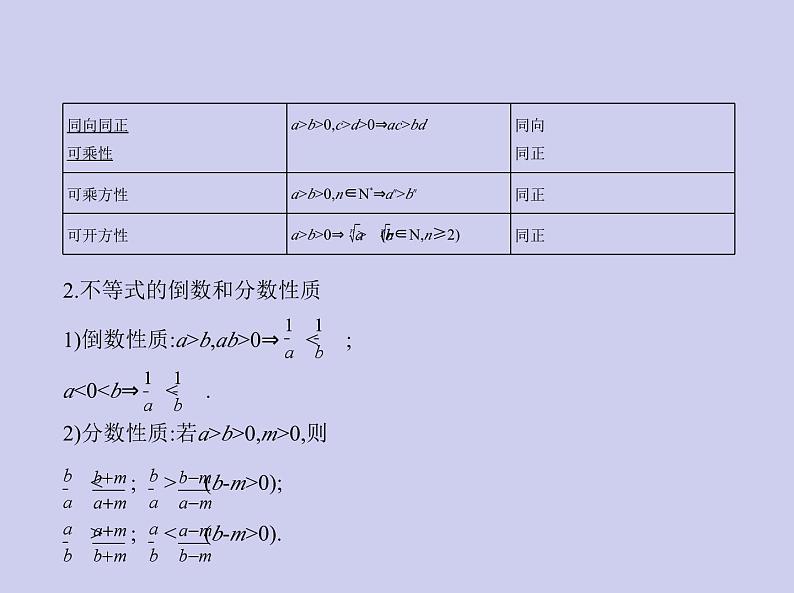 新高考数学二轮复习课件 专题二2.1 不等式及其解法(含解析)第3页
