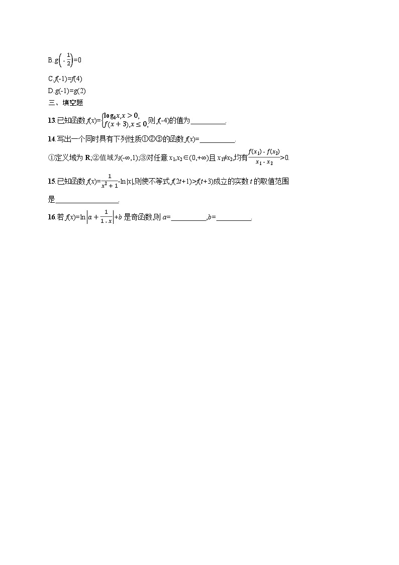 2025年高考数学一轮复习-考点突破练15-函数的图象与性质-专项训练【含解析】第3页