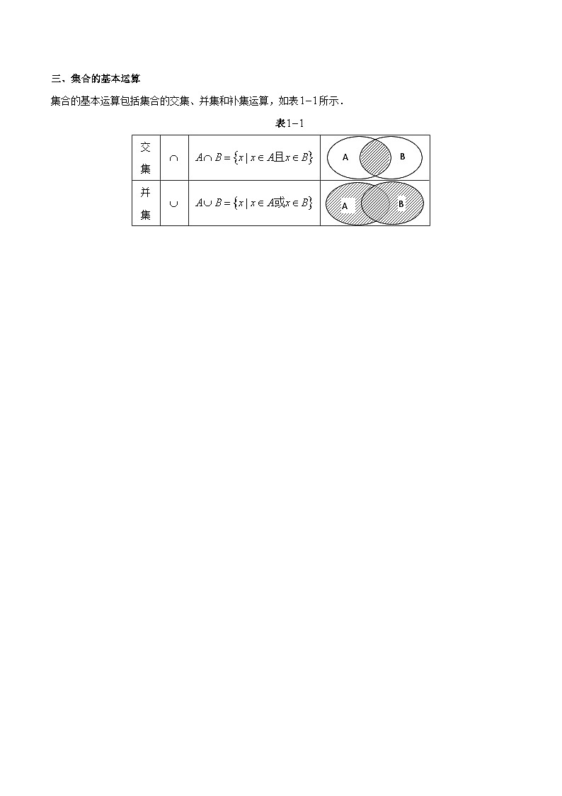 新高考数学一轮复习学案第01讲 集合(原卷版)第2页