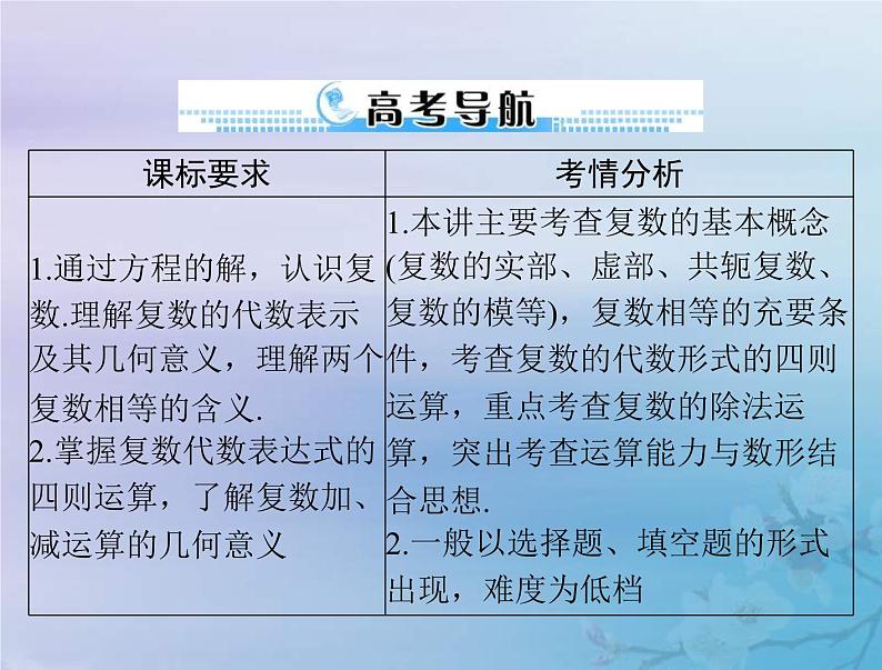 新高考数学一轮复习课件第5章平面向量与复数第5讲 复数(含解析)第2页