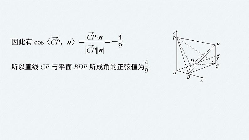 苏教版高中数学选择性必修第二册-第6章-习题课-空间向量应用的综合问题【课件】07