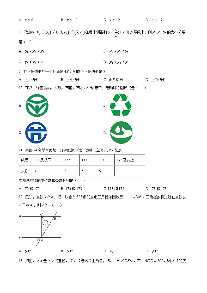 云南省楚雄市楚雄天人中学2024-2025学年高一上学期新生入学分班考试数学试题(原卷版)02