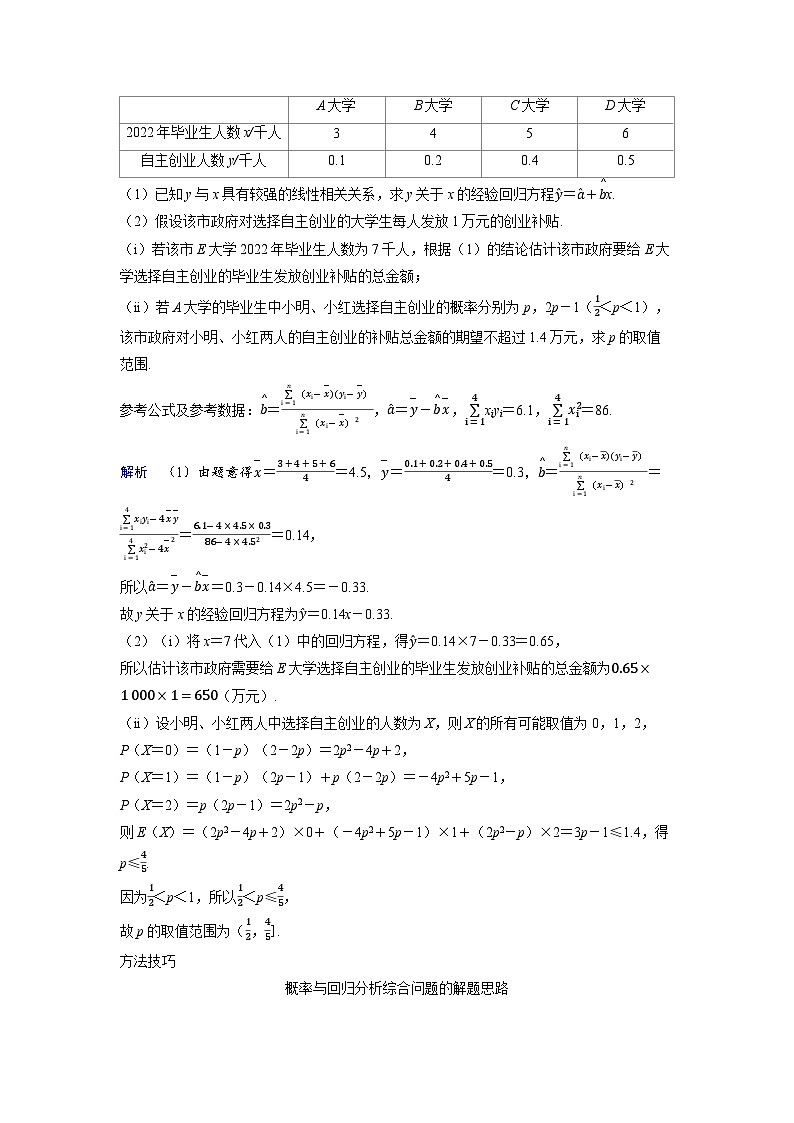 2025年高考数学精品教案第十章 计数原理 概率 随机变量及其分布 突破2 概率与统计的综合第3页