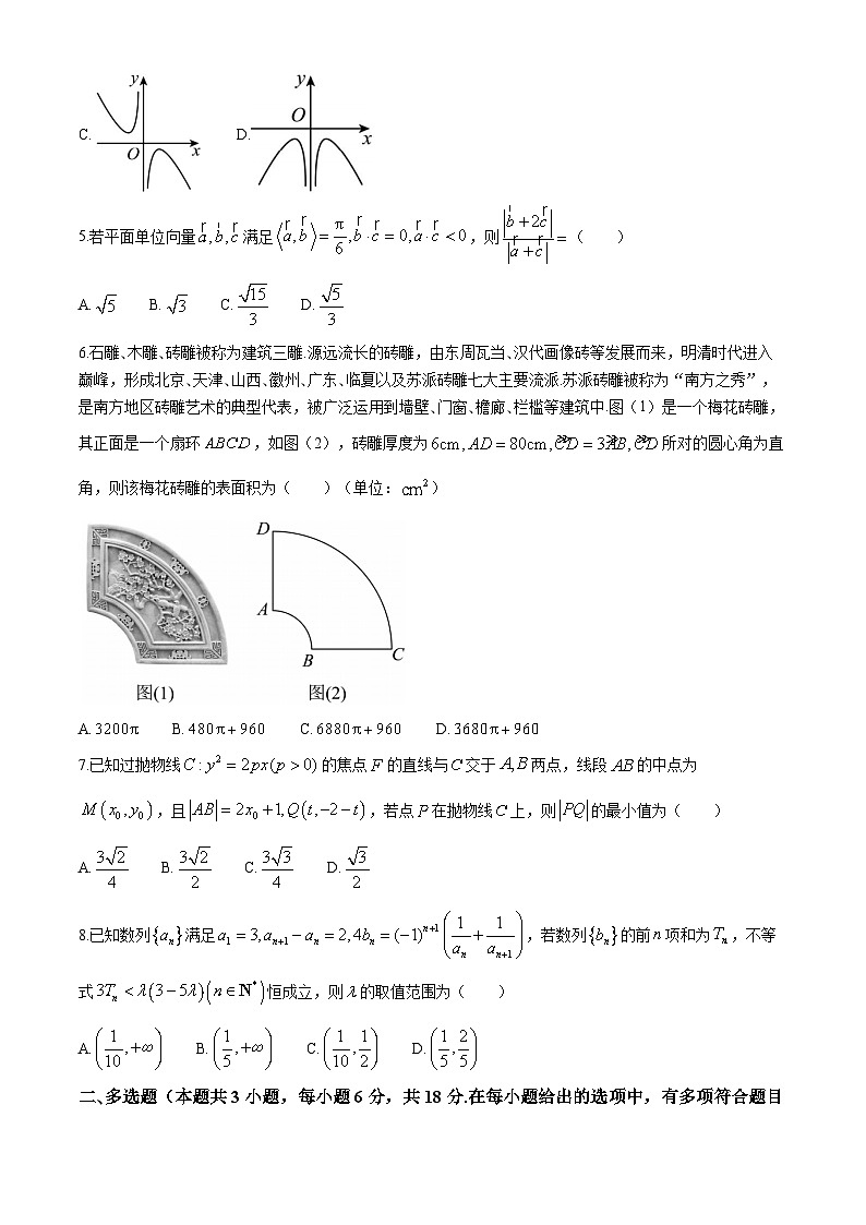 湖南省长沙市雅礼中学2025届高三上学期(9月)综合自主测试数学试题02