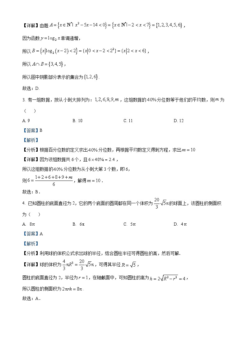 2025届安徽皖南八校高三8月摸底考试数学试题 Word版含解析第2页