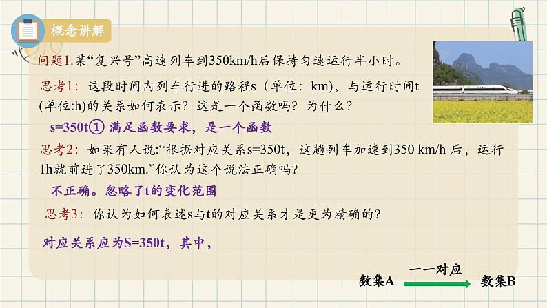 3.1.1 函数的概念(第一课时)-2024-2025学年高一数学同步教材精品课件(人教A版2019必修一)第7页