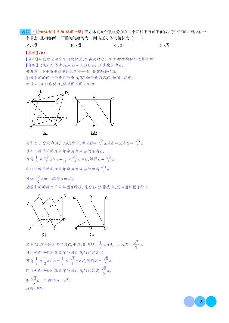 立体几何(解析版)第3页