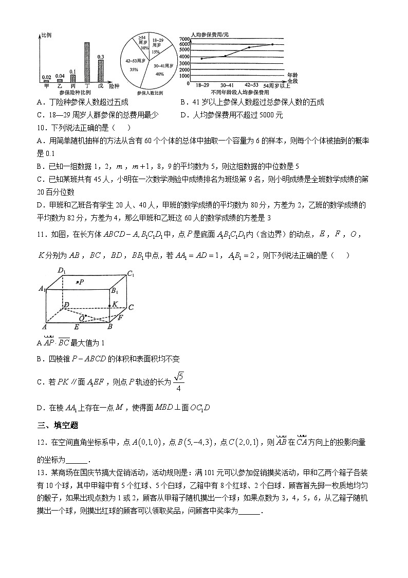 四川省成都市盐道街中学2024-2025学年高二上学期第一学月月考数学试题第3页