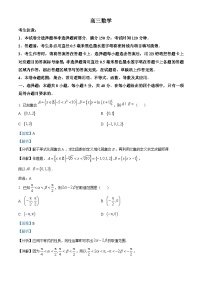 九师联盟2025届高三上学期10月联考数学试题（Word版附解析）