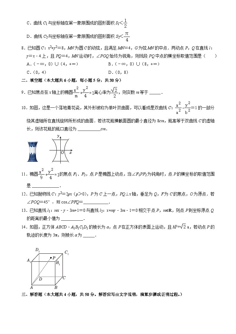 2023北京首都师大附中高二(上)期中数学试卷(教师版)第2页