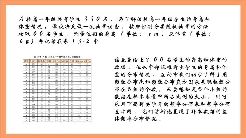 上教版(2020)高中数学必修第三册13.4.1《频率分布表和频率分布直方图》课件03