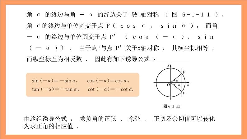 沪教版(2020)高中数学必修第二册6.1《诱导公式》(第6课时)(教学课件)第5页