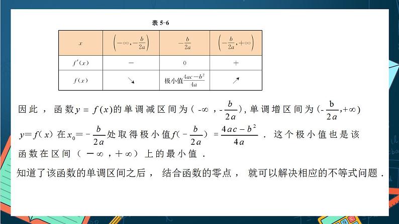 沪教版(2020)高中数学选择性必修第二册5.3《利用导数研究函数的最值和二次函数》(第3课时)(课件)第6页