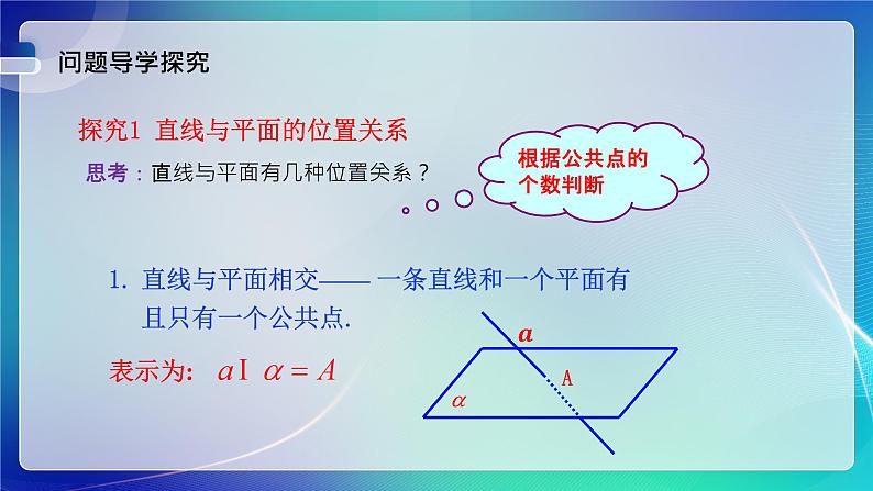 人教B版(2019)高中数学必修第四册11.3.2 直线与平面平行 课件第4页