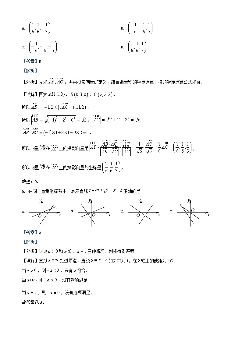 四川省绵阳市2023_2024学年高二数学上学期10月月考试题含解析第2页