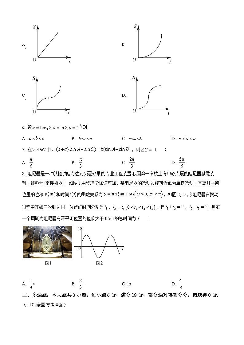 广东省东莞市东莞外国语学校2024-2025学年高三上学期第2次月考(10月)数学试题(原卷版)第2页