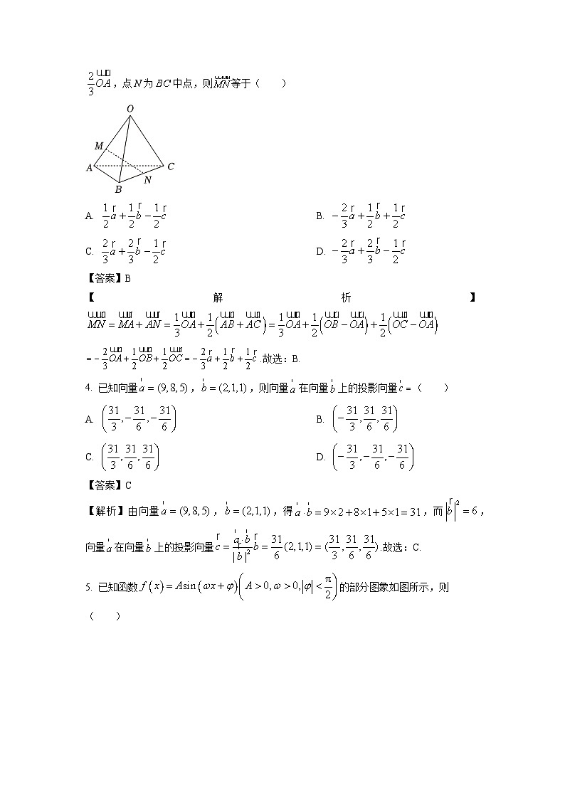 福建省福州市部分学校教学联盟2024-2025学年高二上学期9月开学适应性练习数学试卷(解析版)第2页