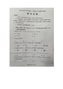江苏省徐州市2024-2025学年高三上学期11月期中抽测数学试题