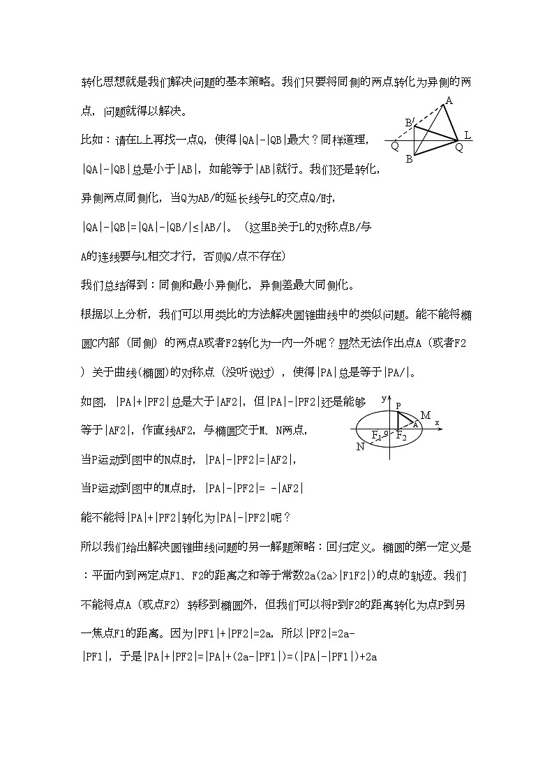 2022年宁夏高考数学二轮复习圆锥曲线中与焦点有关的一类最值问题-专项训练第2页