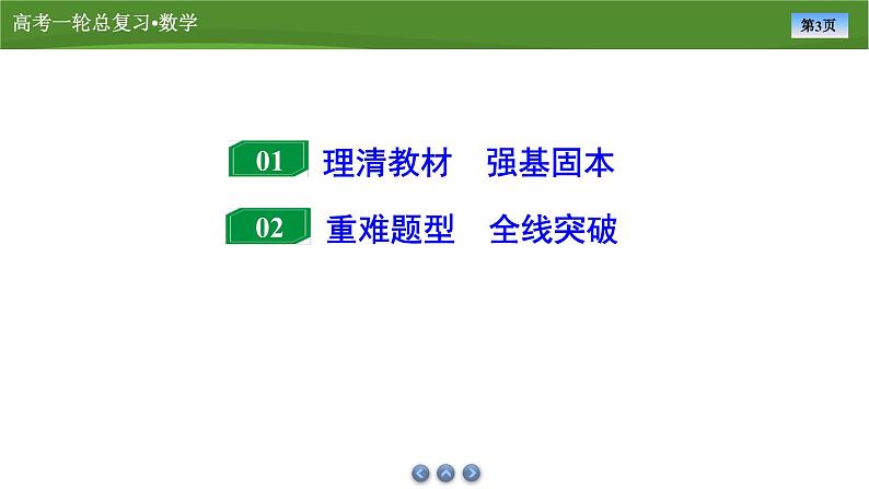 2025届高中数学一轮复习课件:第一章 第1讲 集合(共44张ppt)第3页