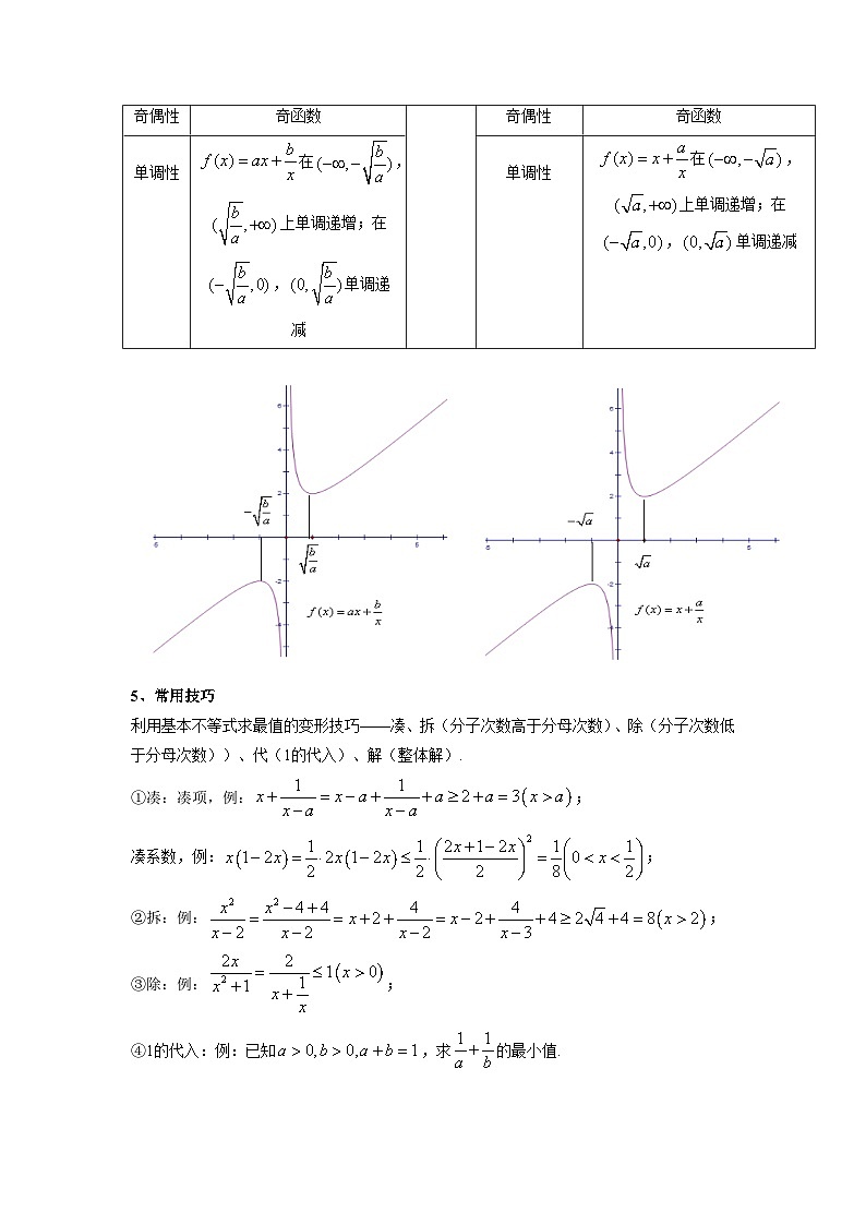 2025高考数学一轮复习讲义(新高考通用版)第06讲:拓展一:基本不等式(学生版+解析)第2页