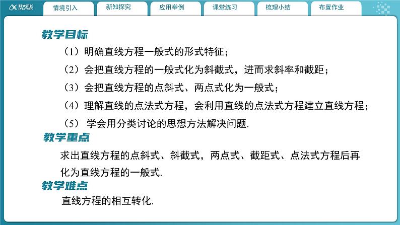 【教学课件】《1.1.3直线的方程(三)》精品教学课件02