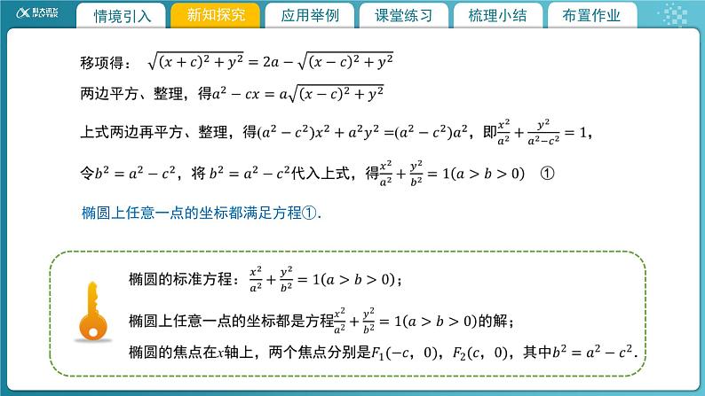 【教学课件】《2.1.2 椭圆及其标准方程(2)》精品教学课件第5页