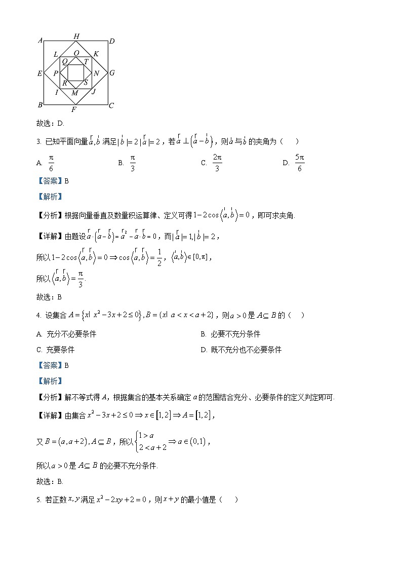 山东省青岛市黄岛区2025届高三上学期11月期中考试数学试题word版含解析第3页