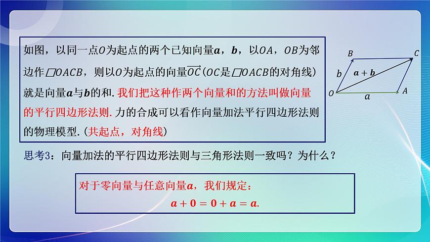 人教A版（2019）高中數(shù)學(xué)必修第二冊6.2.1 向量的加法運算 課件第5頁