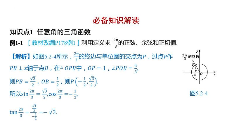 5.2三角函数的概念课件-2025届高三数学一轮复习第2页