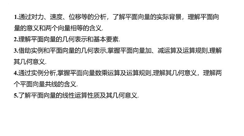 平面向量的概念及其线性运算课件-2025届高三数学一轮复习第2页