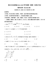 重庆市名校联盟2024-2025学年高二上学期11月期中考试数学试题（Word版附解析）