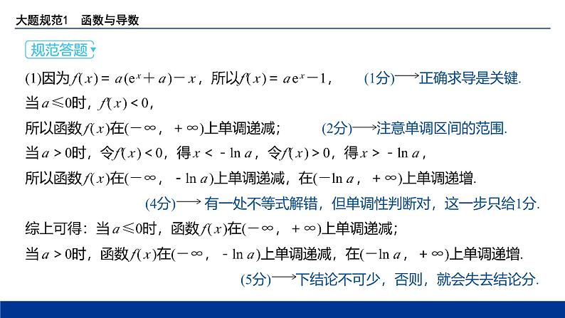 备战2025年高考数学精品课件大题规范1 函数与导数第5页