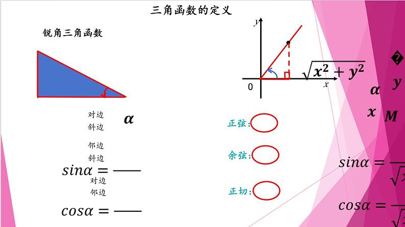 6.1.3任意角的三角函数(课件)-高一数学下册同步(沪教版2020必修第二册)第7页