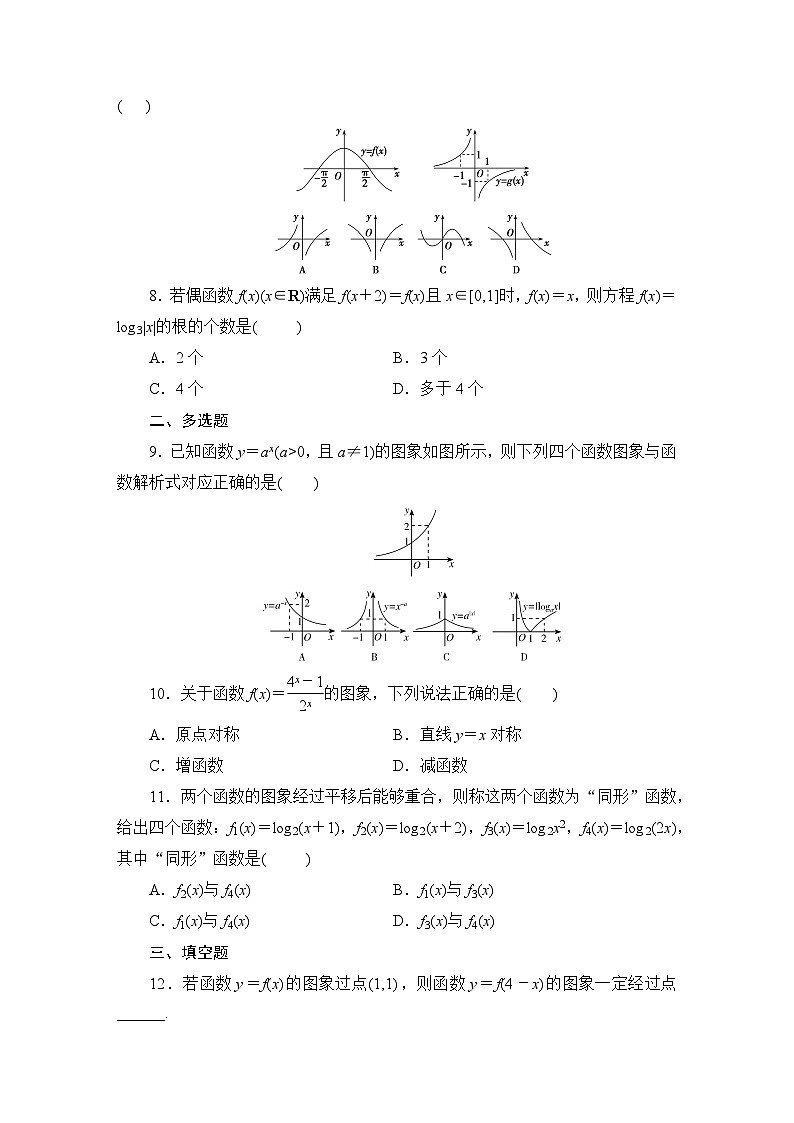 2025高考数学一轮复习-2.7-函数的图象-专项训练模拟练习【含解析】第3页